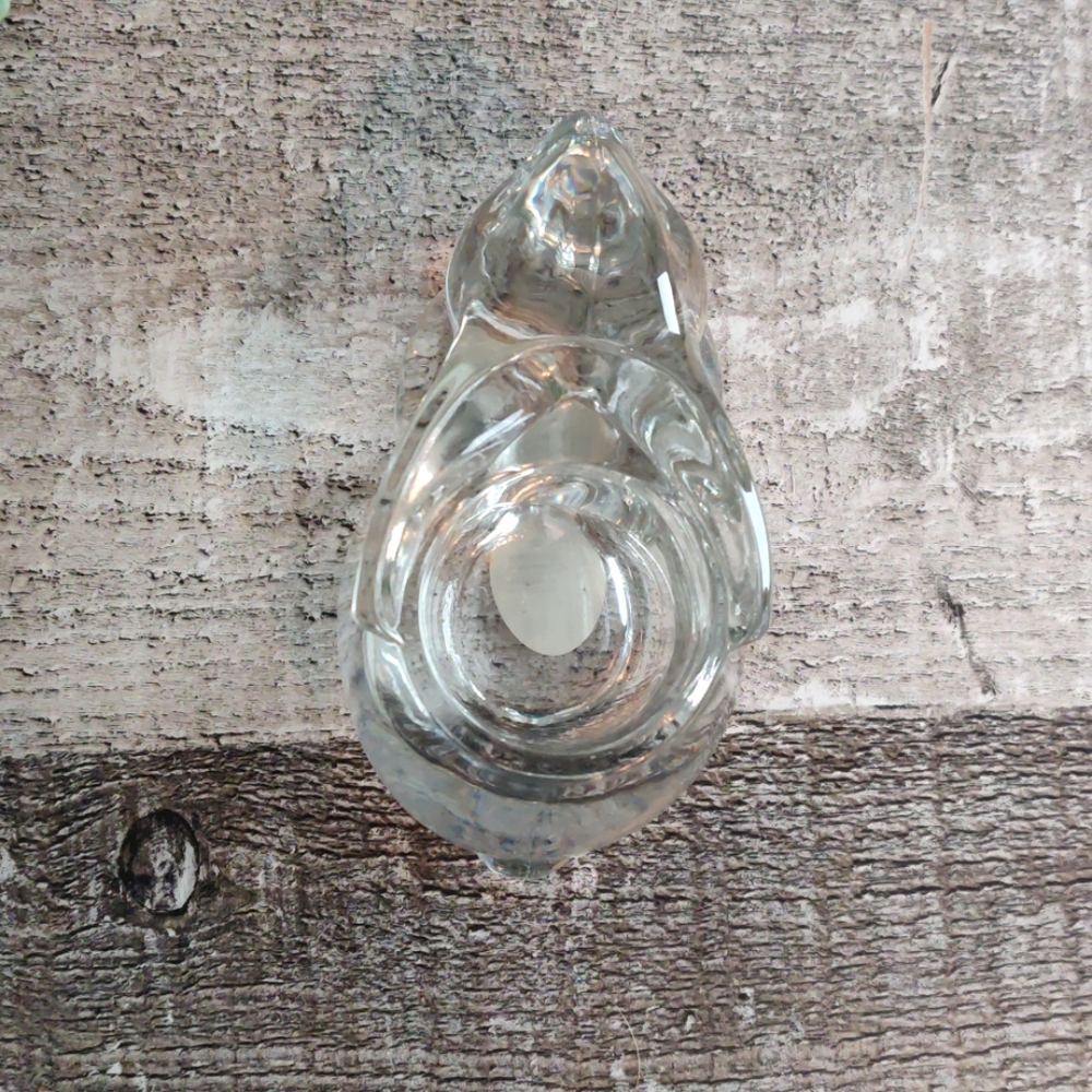 crystal bunny rabbit votive candle holder indiana - Picture 2 of 6
